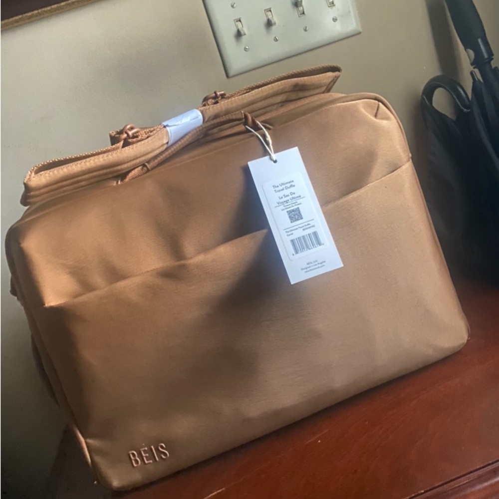 BEIS Camel Carry-On Bag